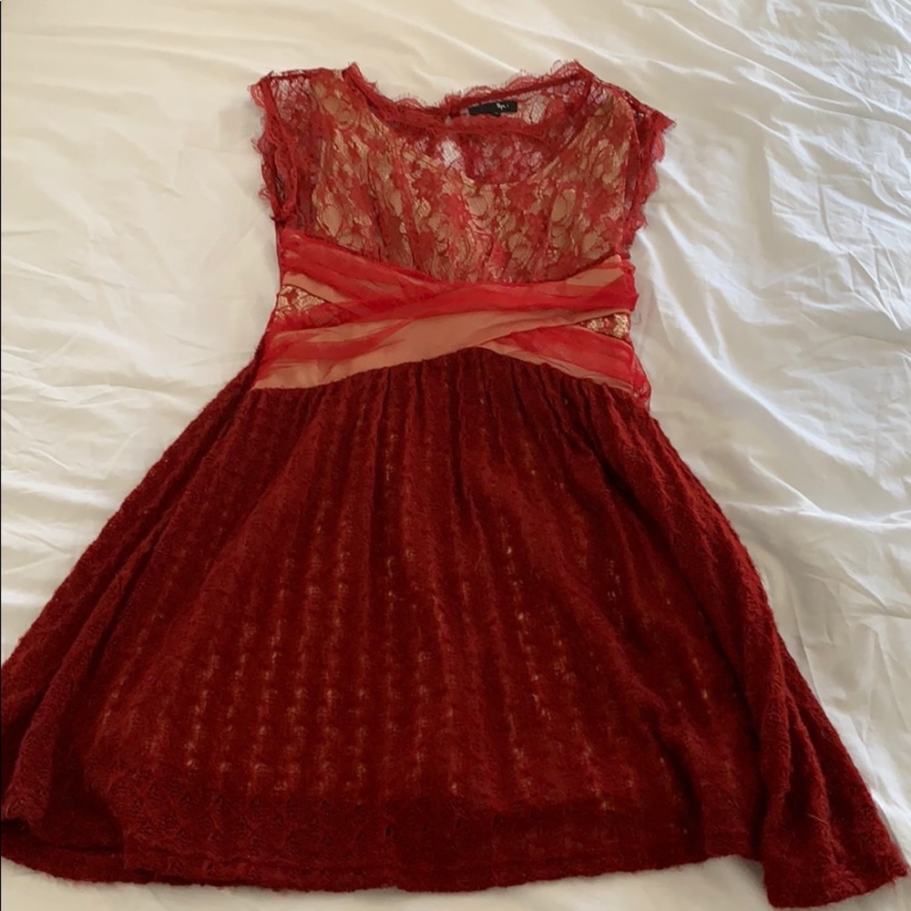 Anthropologie- Ryu brand lace dress
